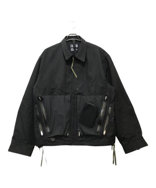ACRONYM（アクロニウム）ACRONYM (アクロニウム) Cotton JK Gen　ACR-SS-25 ブラック サイズ:Lの古着・服飾アイテム