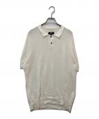 stussyステューシー）の古着「Textured SS Polo Sweter 117167」｜ホワイト
