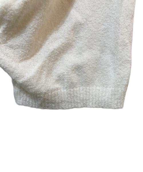 stussy（ステューシー）stussy (ステューシー) Textured SS Polo Sweter 117167 ホワイト サイズ:Lの古着・服飾アイテム