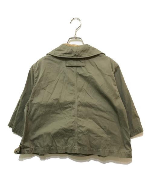 KAPITAL（キャピタル）KAPITAL (キャピタル) ショートトレンチコート オリーブの古着・服飾アイテム