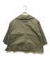 KAPITAL (キャピタル) ショートトレンチコート オリーブ：8000円