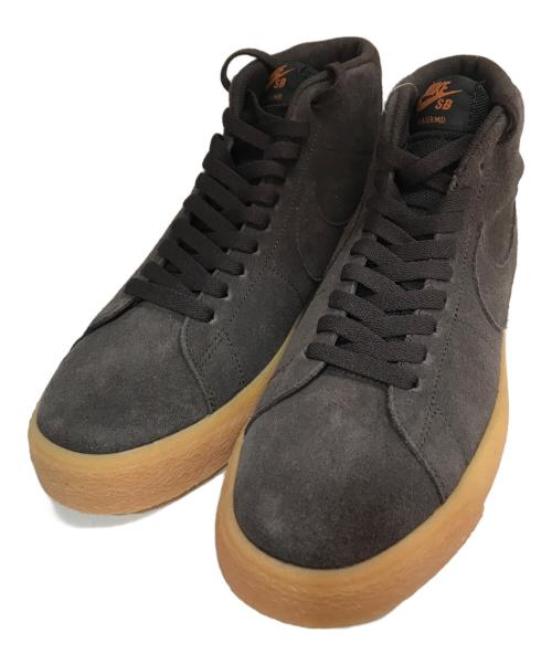 NIKE（ナイキ）NIKE (ナイキ) SB ZOOM BLAZER MID　864349-200 ブラウン サイズ:27.5 未使用品の古着・服飾アイテム