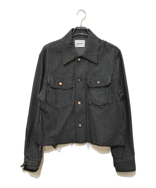 MALENKII（MALENKII）MALENKII (MALENKII) カバーオール ブラック サイズ:Lの古着・服飾アイテム