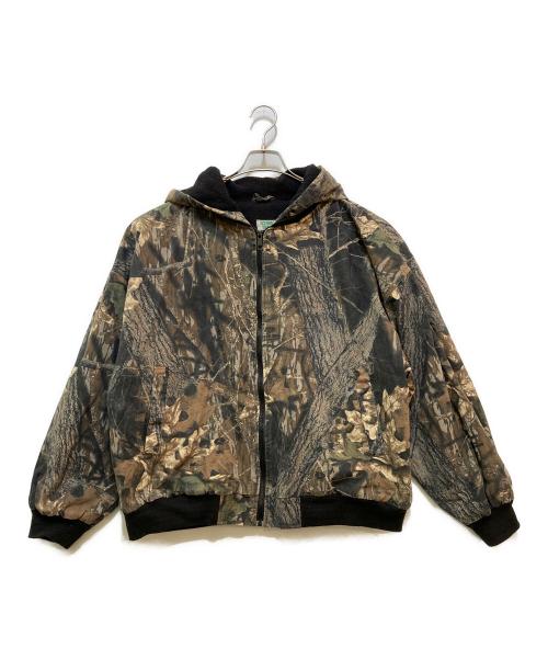 OZARK TRAIL（-）OZARK TRAIL (-) フーデッドジャケット カーキ サイズ:XLの古着・服飾アイテム