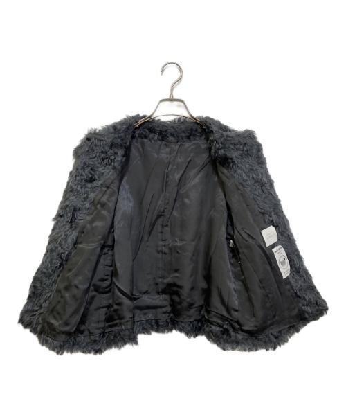 ANAYI（アナイ）ANAYI (アナイ) モヘヤショートジャケット ネイビー サイズ:38の古着・服飾アイテム