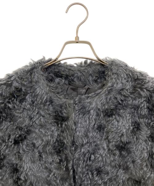 ANAYI（アナイ）ANAYI (アナイ) モヘヤショートジャケット ネイビー サイズ:38の古着・服飾アイテム