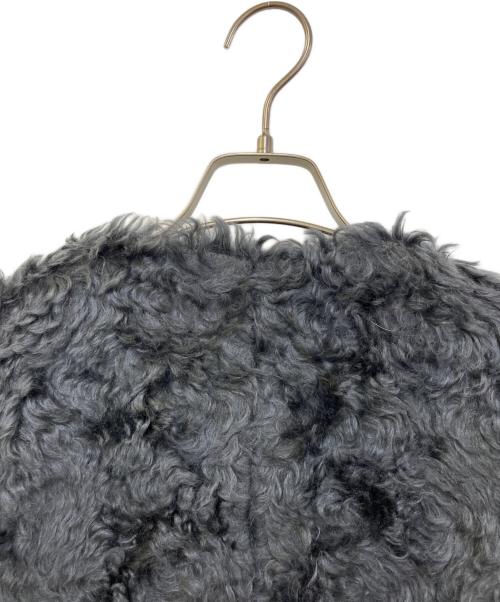 ANAYI（アナイ）ANAYI (アナイ) モヘヤショートジャケット ネイビー サイズ:38の古着・服飾アイテム