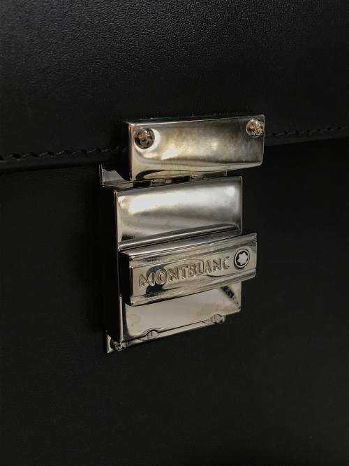 MONTBLANC（モンブラン）MONTBLANC (モンブラン) ブリーフケース ブラックの古着・服飾アイテム