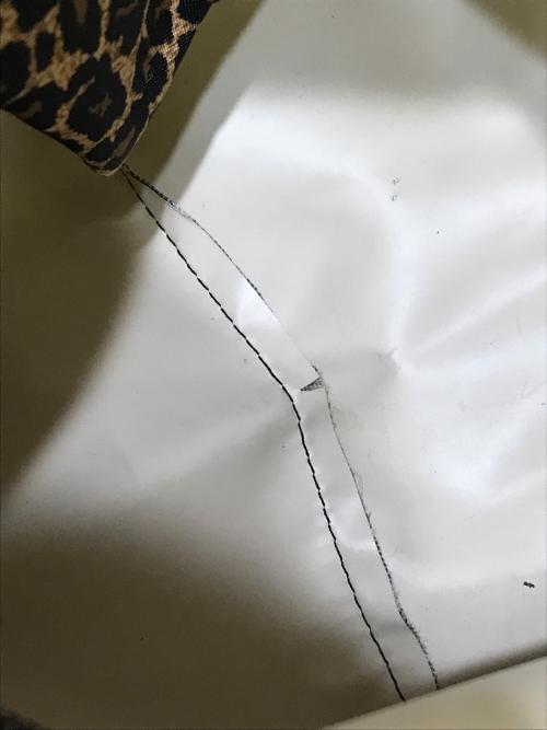 Herve Chapelier（エルベシャプリエ）Herve Chapelier (エルベシャプリエ) レオパードナイロン舟型 トートバッグ ブラウンの古着・服飾アイテム