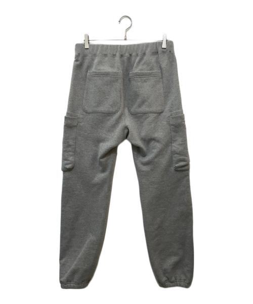 LOOPWHEELER（ループウィラー）LOOPWHEELER (ループウィラー) BEAMS (ビームス) 吊裏毛 カーゴパンツ グレー サイズ:Sの古着・服飾アイテム