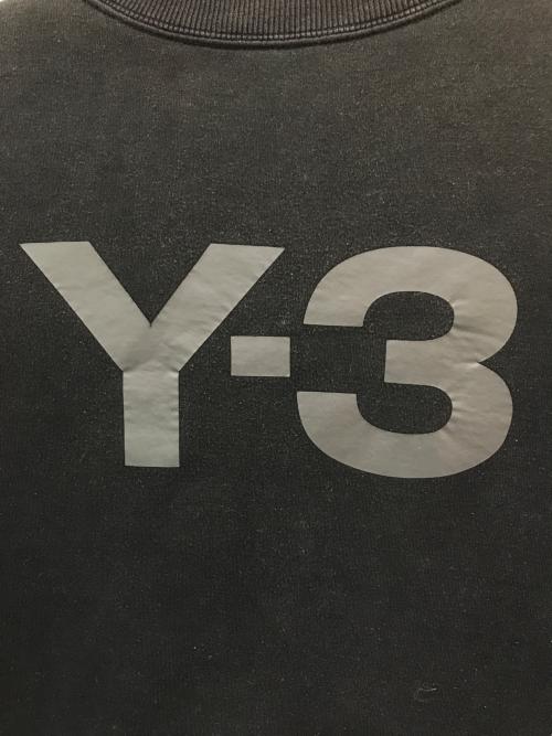 Y-3（ワイスリー）Y-3 (ワイスリー) バックロゴスウェット　DM6947 ブラック サイズ:Lの古着・服飾アイテム