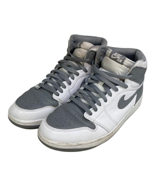 NIKE（ナイキ）NIKE (ナイキ) AIR JORDAN 1 RETRO HIGH OG グレー サイズ:28.5の古着・服飾アイテム
