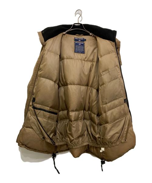 POLO SPORT（ポロスポーツ）POLO SPORT (ポロスポーツ) ダウンジャケット ベージュ サイズ:Lの古着・服飾アイテム