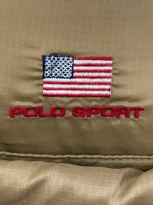 POLO SPORT（ポロスポーツ）POLO SPORT (ポロスポーツ) ダウンジャケット ベージュ サイズ:Lの古着・服飾アイテム