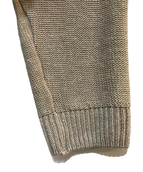 Zanone（ザノーネ）Zanone (ザノーネ) リネンニットジャケット　7ETJP1 ZC141 ベージュ サイズ:48の古着・服飾アイテム
