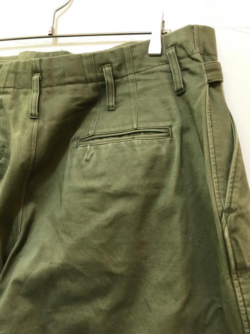 Essay（エッセイ）Essay (エッセイ) SHIN HAKAMA SLACKS オリーブ サイズ:Sの古着・服飾アイテム