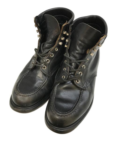 RED WING（レッドウィング）RED WING (レッドウィング) SUPERSOLE 6 INCH MOC ブラック サイズ:8 1/2の古着・服飾アイテム