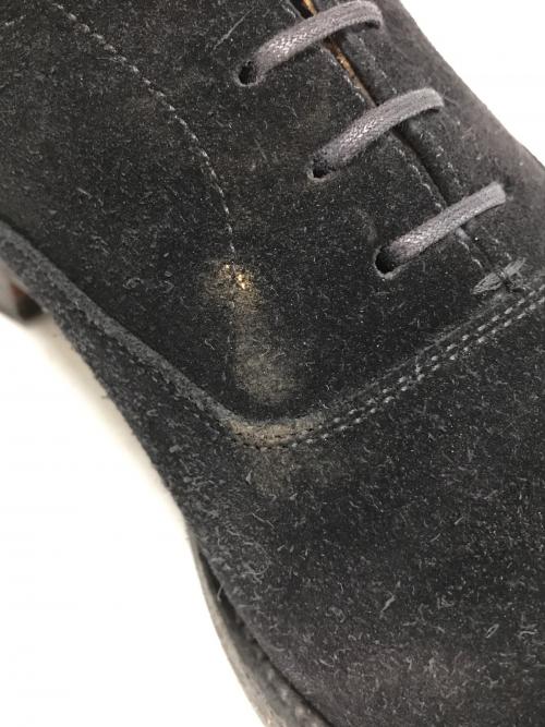 CHURCH'S（チャーチ）CHURCH'S (チャーチ) スウェードストレートチップシューズ ブラック サイズ:7の古着・服飾アイテム