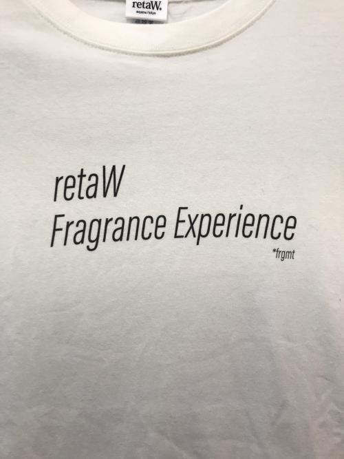 retaW（リトゥ）retaW (リトゥ) FRAGMENT (フラグメント) プリントTシャツ ホワイト サイズ:Mの古着・服飾アイテム