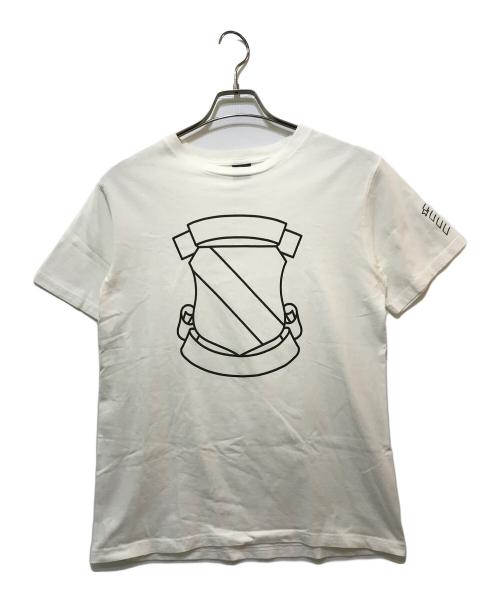 NUMBER (N)INE（ナンバーナイン）NUMBER (N)INE (ナンバーナイン) 復刻 エンブレムTシャツ ホワイト サイズ:2の古着・服飾アイテム