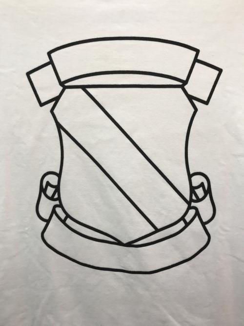 NUMBER (N)INE（ナンバーナイン）NUMBER (N)INE (ナンバーナイン) 復刻 エンブレムTシャツ ホワイト サイズ:2の古着・服飾アイテム