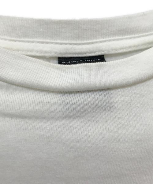 NUMBER (N)INE（ナンバーナイン）NUMBER (N)INE (ナンバーナイン) 復刻 エンブレムTシャツ ホワイト サイズ:2の古着・服飾アイテム