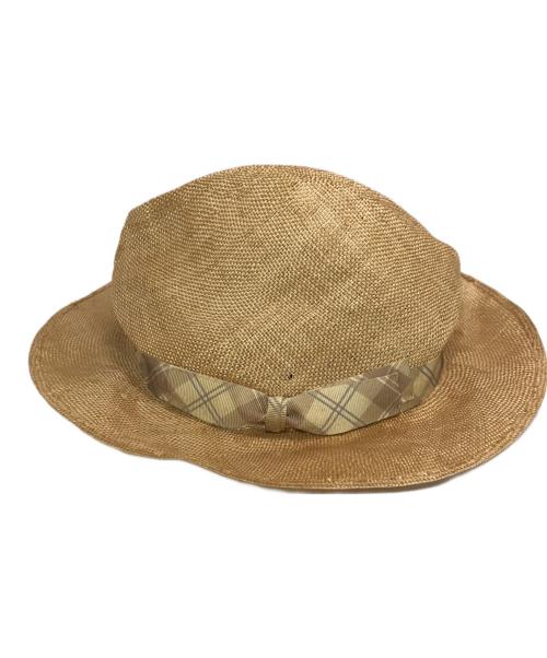 ISSEY MIYAKE MEN（イッセイミヤケメン）ISSEY MIYAKE MEN (イッセイミヤケメン) BORSALINO (ボルサリーノ) ストローハット　ME11AA020 サイズ:59の古着・服飾アイテム