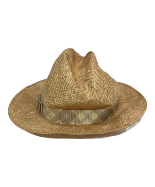 ISSEY MIYAKE MEN（イッセイミヤケメン）ISSEY MIYAKE MEN (イッセイミヤケメン) BORSALINO (ボルサリーノ) ストローハット　ME11AA020 サイズ:59の古着・服飾アイテム