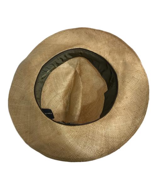 ISSEY MIYAKE MEN（イッセイミヤケメン）ISSEY MIYAKE MEN (イッセイミヤケメン) BORSALINO (ボルサリーノ) ストローハット　ME11AA020 サイズ:59の古着・服飾アイテム