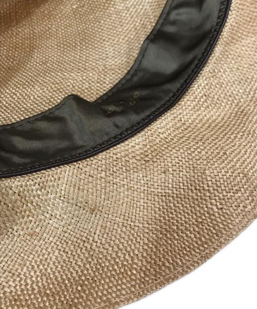 ISSEY MIYAKE MEN（イッセイミヤケメン）ISSEY MIYAKE MEN (イッセイミヤケメン) BORSALINO (ボルサリーノ) ストローハット　ME11AA020 サイズ:59の古着・服飾アイテム