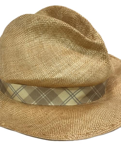 ISSEY MIYAKE MEN（イッセイミヤケメン）ISSEY MIYAKE MEN (イッセイミヤケメン) BORSALINO (ボルサリーノ) ストローハット　ME11AA020 サイズ:59の古着・服飾アイテム