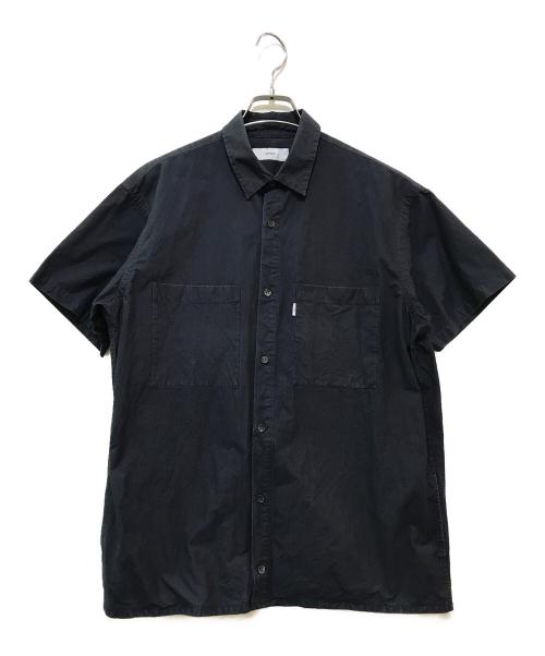 Graphpaper（グラフペーパー）Graphpaper (グラフペーパー) コットンショートスリーブシャツ　GPS15-SH02 ブラック サイズ:Sの古着・服飾アイテム