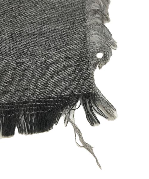 GUCCI（グッチ）GUCCI (グッチ) シルク混ストール グレーの古着・服飾アイテム