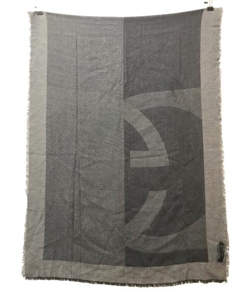 GUCCI（グッチ）GUCCI (グッチ) シルク混ストール グレーの古着・服飾アイテム