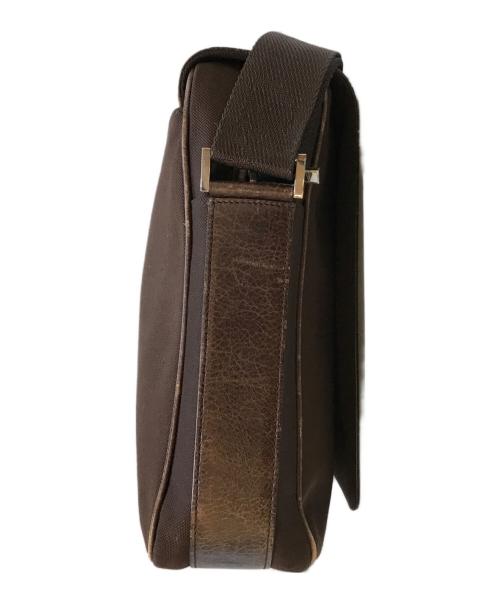 Cartier（カルティエ）Cartier (カルティエ) レザーショルダーバッグ　L1000844 ブラウンの古着・服飾アイテム