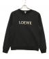 LOEWE（ロエベ）の古着「レギュラーフィット スウェットシャツ　H526Y24J26」｜ブラック