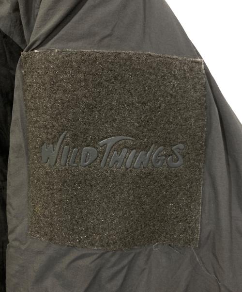 WILD THINGS（ワイルドシングス）WILD THINGS (ワイルドシングス) MONSTER PARKA　WT21111SN ブラック×グレー サイズ:Ｍの古着・服飾アイテム