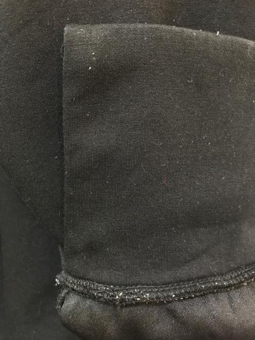 UN3D.（アンスリード）UN3D. (アンスリード) ヘムギャザーロングスウェット フーデイー　522122700301-01 ブラック サイズ:Fの古着・服飾アイテム