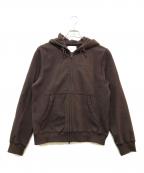 kaikoカイコー）の古着「DOUBLE ZIP PARKA　KAIKO-24-101」｜ブラウン