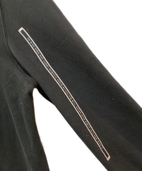 RICK OWENS DRKSHDW（リックオウエンス ダークシャドウ）Rick Owens DRKSHDW (リックオウエンス ダークシャドウ) ロングパーカー ブラック サイズ:Mの古着・服飾アイテム