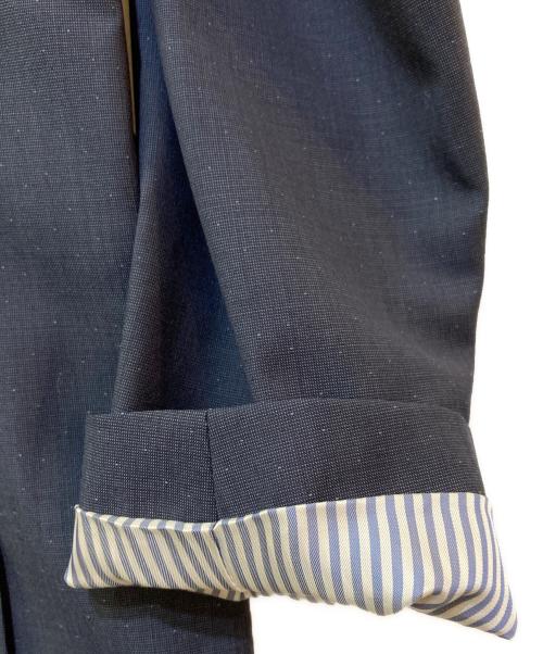 LANVIN en Bleu（ランバンオンブルー）LANVIN en Bleu (ランバンオンブルー) ウールセットアップスーツ ネイビー サイズ:48の古着・服飾アイテム