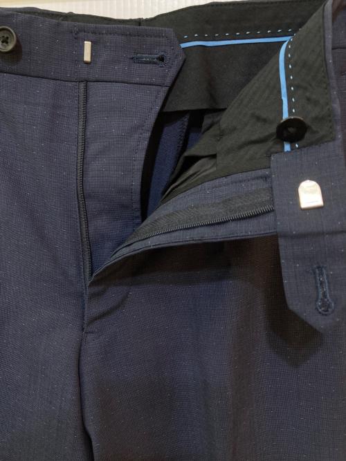 LANVIN en Bleu（ランバンオンブルー）LANVIN en Bleu (ランバンオンブルー) ウールセットアップスーツ ネイビー サイズ:48の古着・服飾アイテム