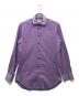 ETRO（エトロ）の古着「ストライプカラーシャツ」｜パープル