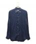 LORO PIANA（ロロピアーナ）の古着「リネンカッタウェイシャツ」｜ネイビー