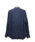 LORO PIANA (ロロピアーナ) リネンカッタウェイシャツ ネイビー サイズ:XL：9000円