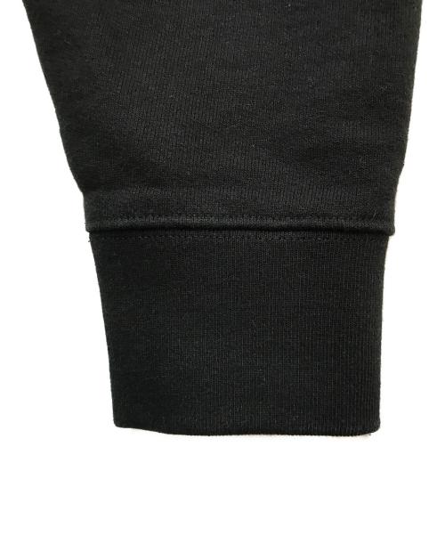 JIL SANDER+（ジルサンダープラス）JIL SANDER+ (ジルサンダープラス) ロゴ パッチ クルーネック スウェットシャツ　J47GU0104 ブラック サイズ:Mの古着・服飾アイテム