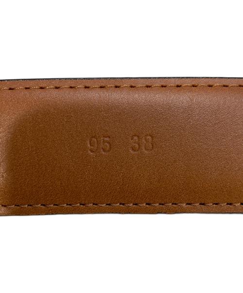 Berluti（ベルルッティ）Berluti (ベルルッティ) カリグラフィ レザーベルト グリーン サイズ:95 38の古着・服飾アイテム