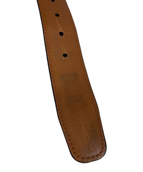 Berluti（ベルルッティ）Berluti (ベルルッティ) カリグラフィ レザーベルト グリーン サイズ:95 38の古着・服飾アイテム