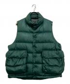 DAIWA PIER39ダイワ ピア39）の古着「TECH BACK PACKER DOWN VEST」｜グリーン