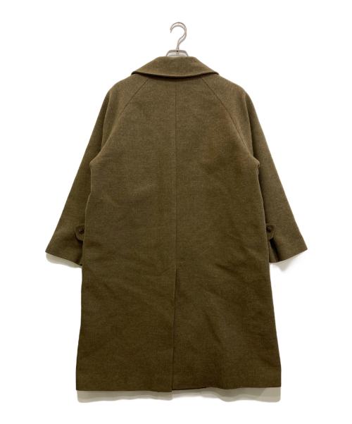 COMOLI（コモリ）COMOLI (コモリ) ウールコットン バルカラーコート グリーン サイズ:1の古着・服飾アイテム
